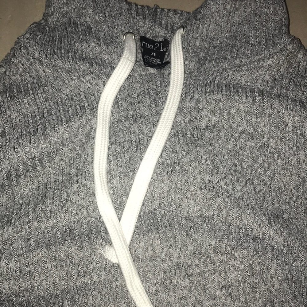 Grey hoodie